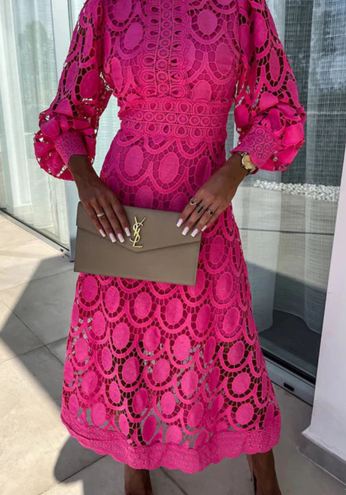 VESTIDO ELEGANCIA DE ENCAJE