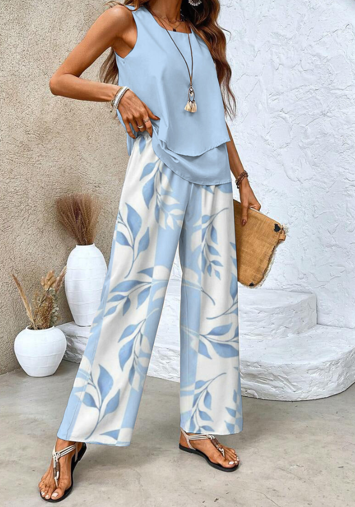 CONJUNTO VERANIEGO ELEGANTE