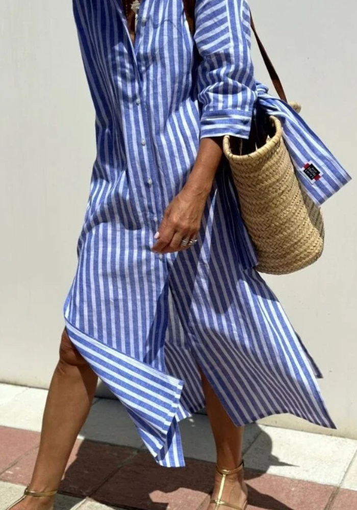 VESTIDO AMALFI RAYAS CLASICAS