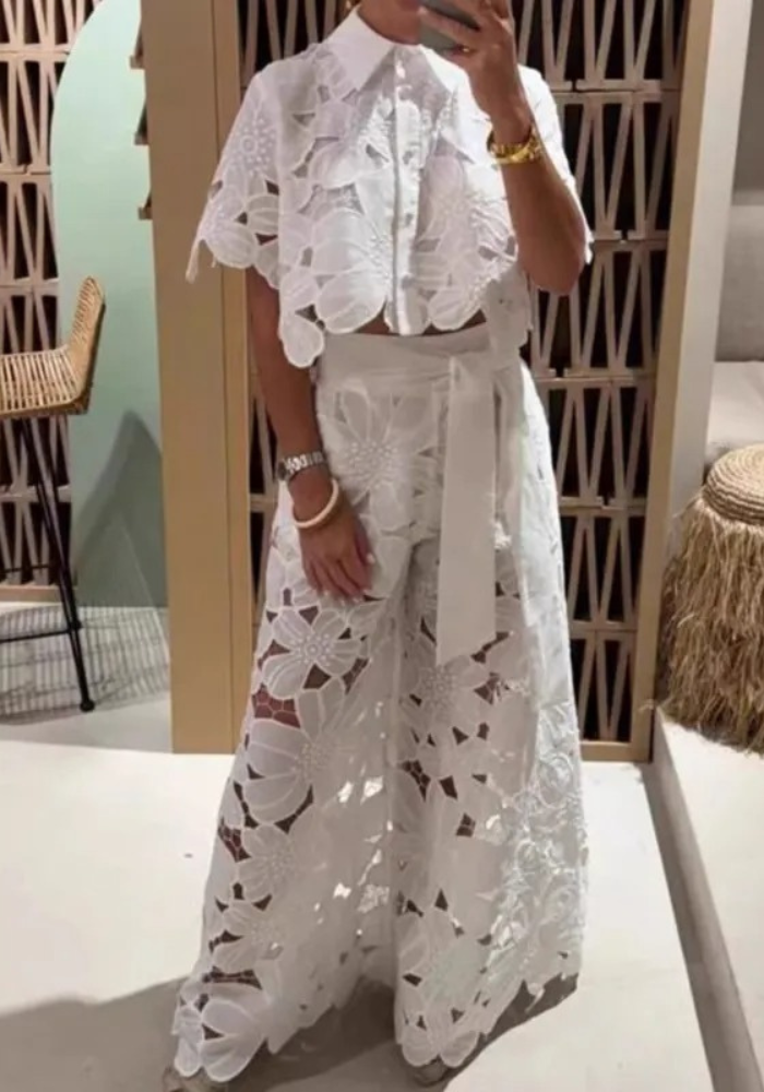 CONJUNTO DE ENCAJE - COLECCIÓN DELUXE VERANO