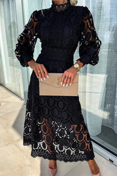 VESTIDO ELEGANCIA DE ENCAJE