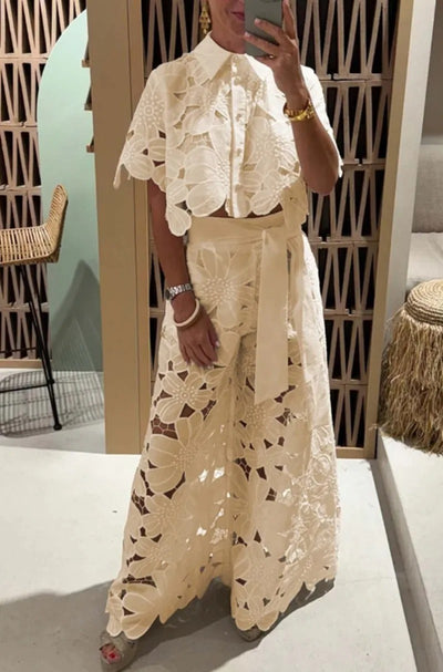 CONJUNTO DE ENCAJE - COLECCIÓN DELUXE VERANO