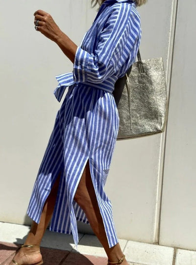 VESTIDO AMALFI RAYAS CLASICAS
