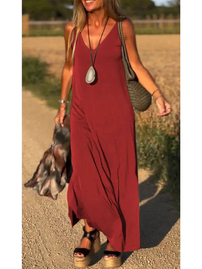 VESTIDO IBIZA CON ESCOTE EN V
