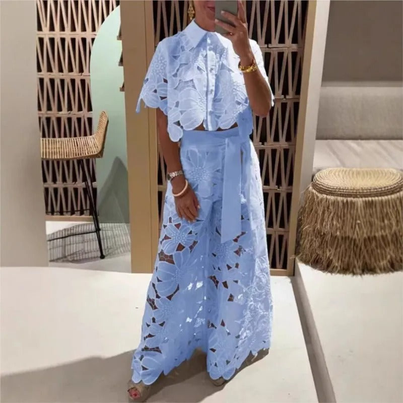 CONJUNTO DE ENCAJE - COLECCIÓN DELUXE VERANO