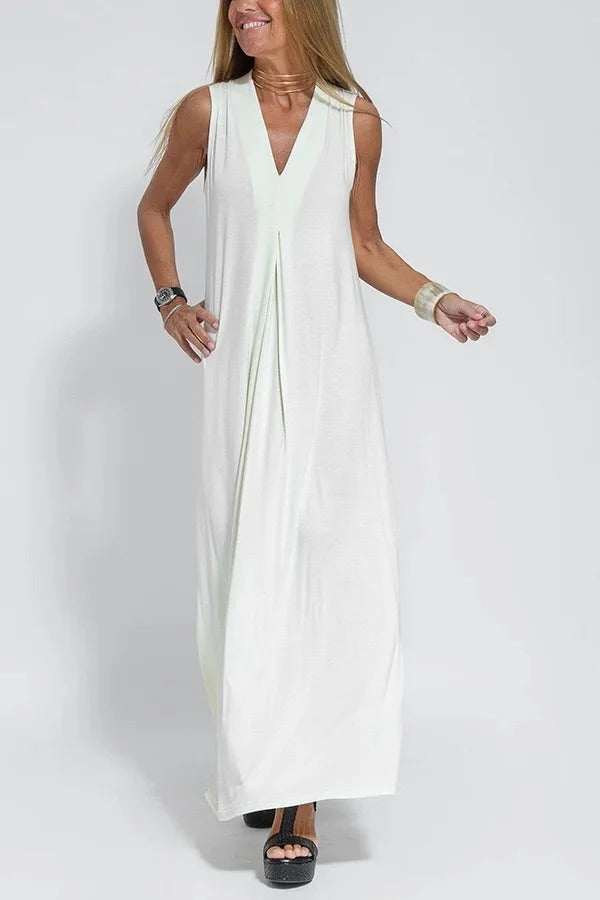 VESTIDO LARGO ELEGANTE + CARDIGAN DE REGALO - COLECCIÓN DELUXE VERANO