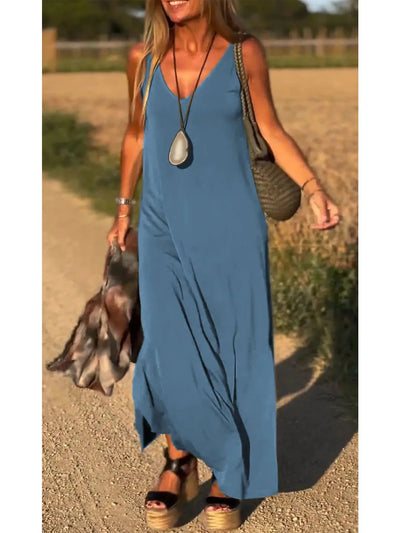 VESTIDO IBIZA CON ESCOTE EN V
