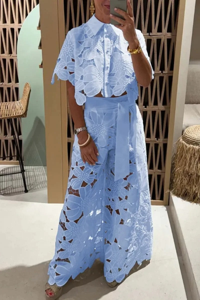 CONJUNTO DE ENCAJE - COLECCIÓN DELUXE VERANO