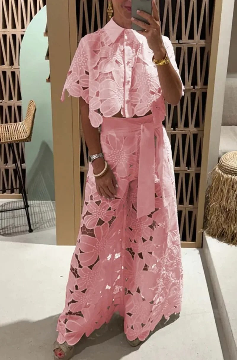 CONJUNTO DE ENCAJE - COLECCIÓN DELUXE VERANO