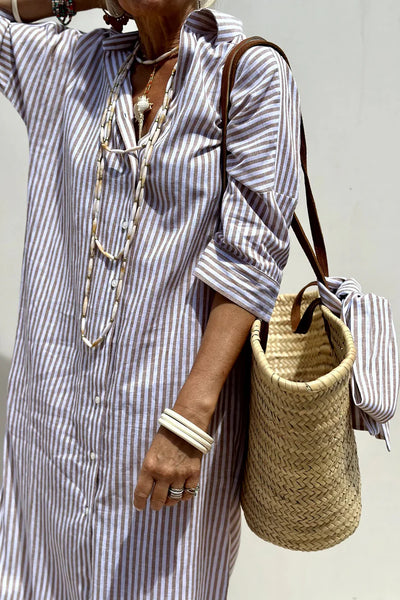 VESTIDO AMALFI RAYAS CLASICAS